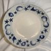 Xxl kom blauw schelpen