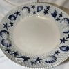 Xxl kom blauw schelpen