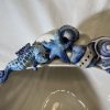 Zeeschelp kom blauw zeepaard