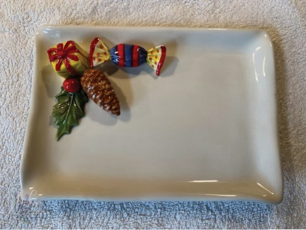 Klein servet bord snoep