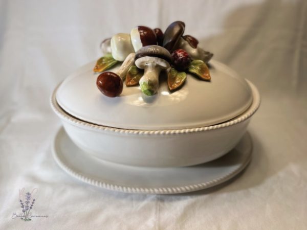 Terrine paddenstoel