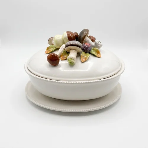 Terrine paddenstoel