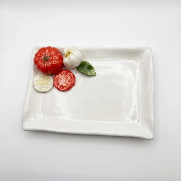 Klein servet bord mozzarella