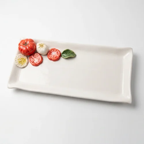 Medium servet bord mozzarella