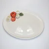 Grote ovale schaal mozzarella