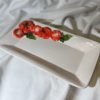 Vierkant bord klein tomaat
