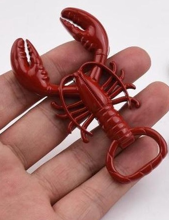 Opener Kreeft - Bier Flesopener - Klein formaat - rood