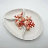 Koraal-Servies-Keramiek-Bella-Ceramics_117 copy 2 Grote snack schaal rood koraal