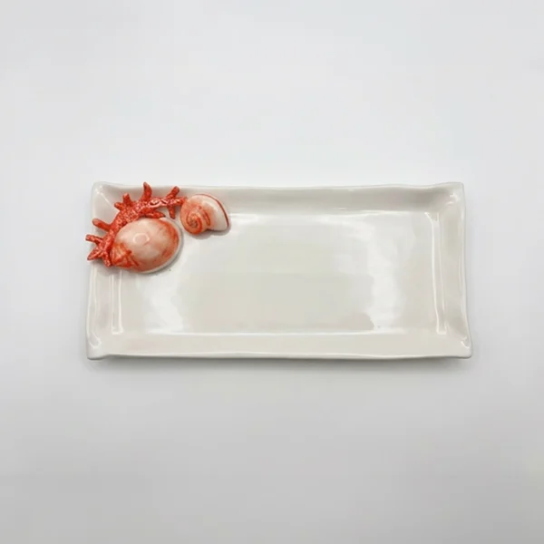 Koraal-Servies-Keramiek-Bella-Ceramics_45 copy 2 Servet bord rood koraal